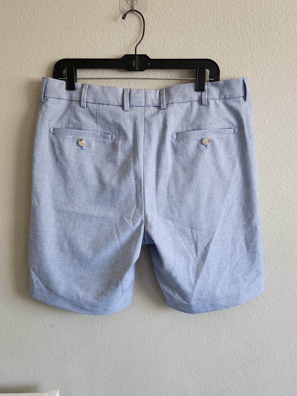 Peter Millar Crown Performance Golf Shorts Light Blue Mens Size 35 - Picture 6 of 9
